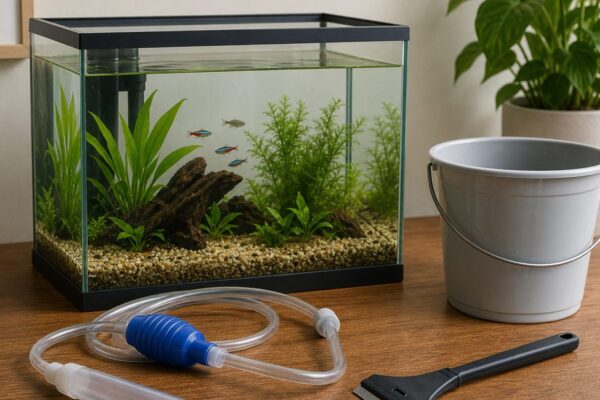 Hoe vaak moet je een aquarium schoonmaken