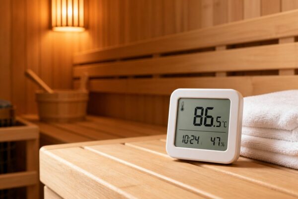 Hoe warm moet een sauna zijn