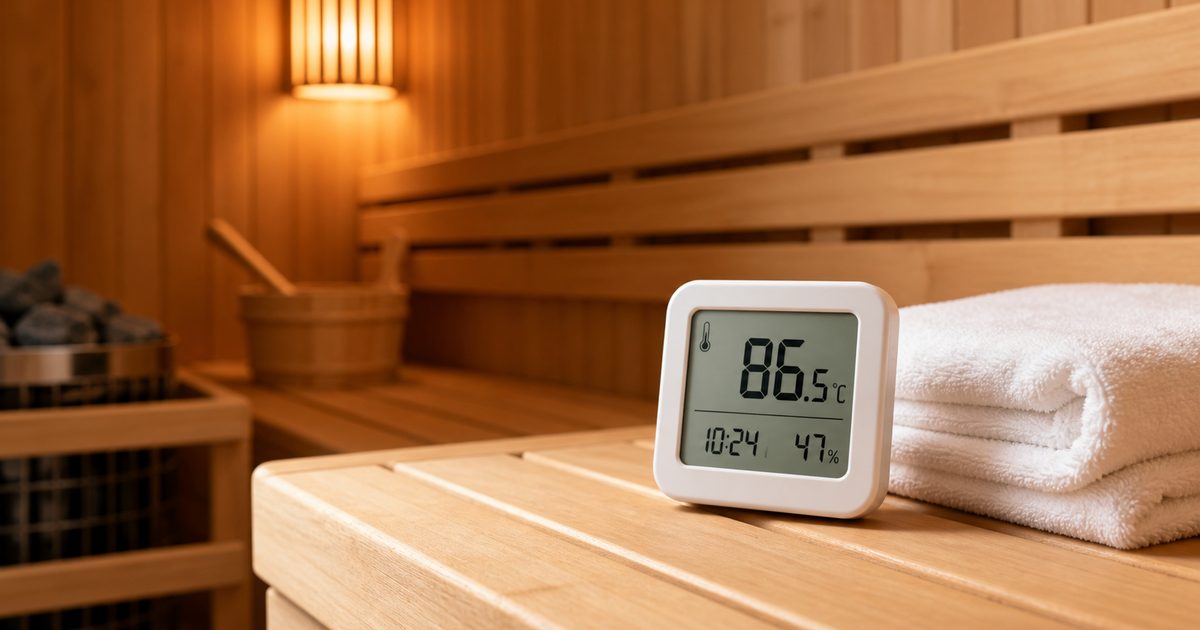 Hoe warm moet een sauna zijn