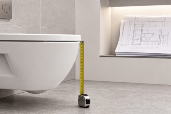Hoe hoog moet een wc hangen