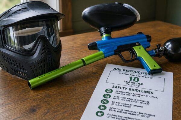 Hoe oud moet je zijn voor paintball