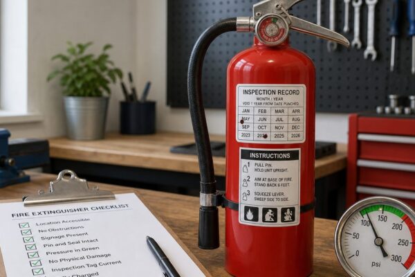 Hoe vaak moet een brandblusser gekeurd worden