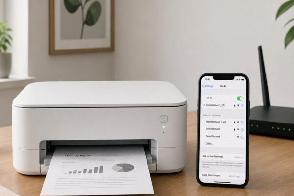 Hoe verbind je een printer met wifi