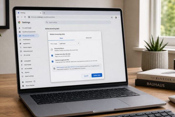 Hoe leeg je de cache in google chrome
